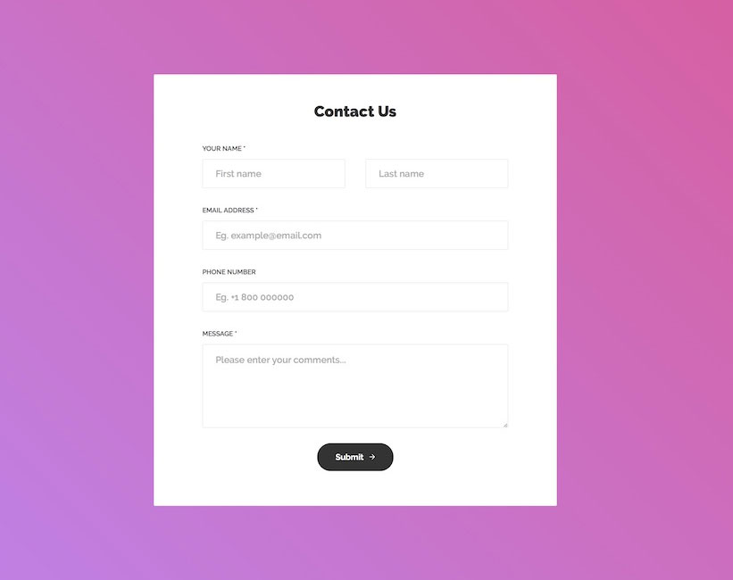 Why should businesses use Contact User forms for websites?